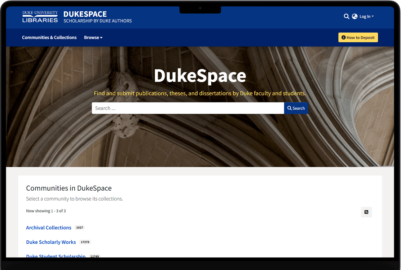 Duke Space Website