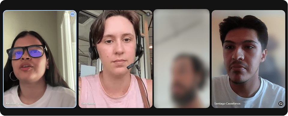 User Interview Session 1